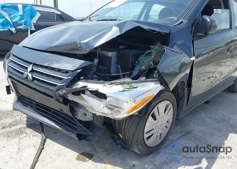 2024 Mitsubishi Mirage Es/Le from USA, damaged, VIN ML32AUHJ5RH000538